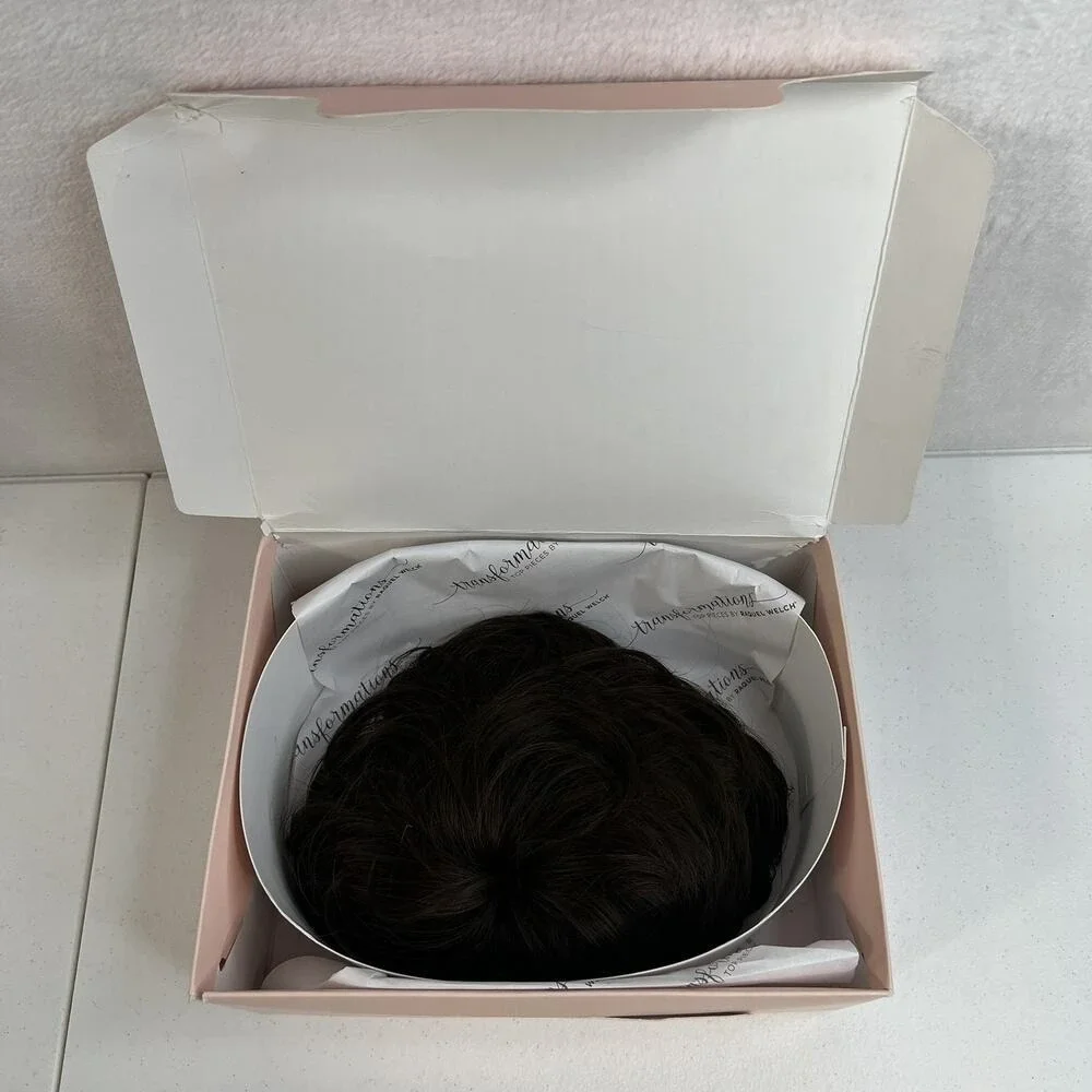 Raquel Welch‎ Transformations Sonata Hair Topper R6 Dark Chocolate Clip In Piece
